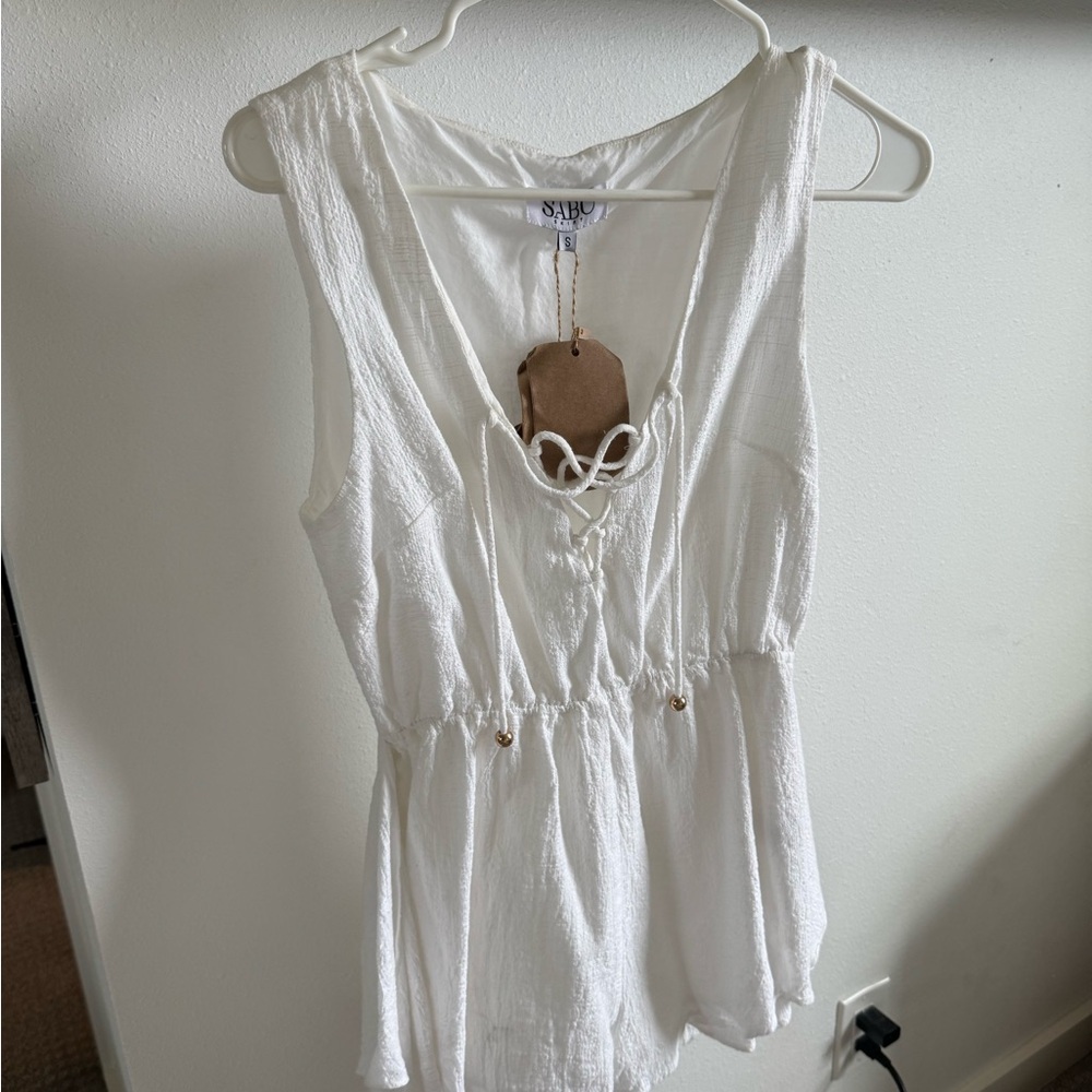 Sabo Skirt beach coverup/rompee